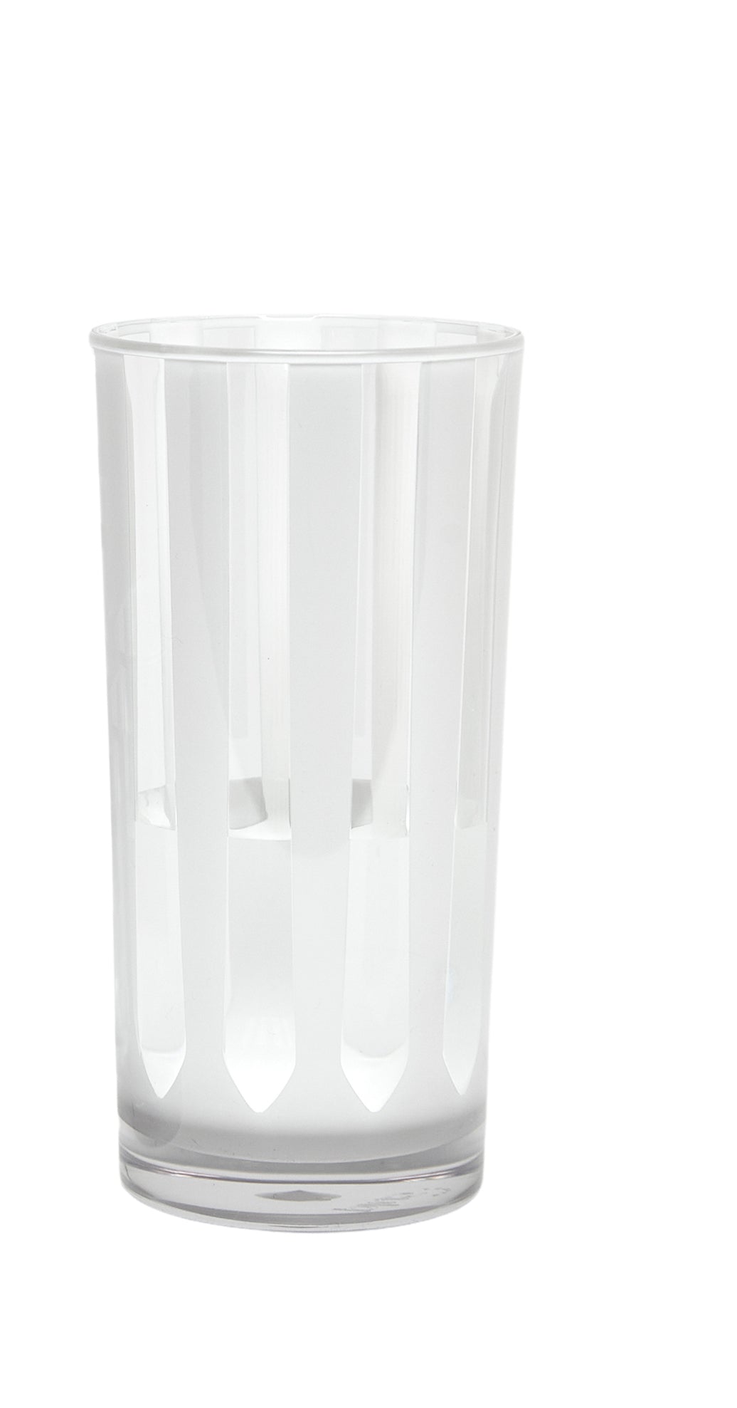 Set x4 Vasos Acrílicos Blancos Stoll 680 cc | Vasos Irrompibles para Bebidas Frías
