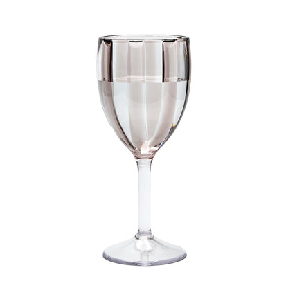 Set Jarra Acrílico Stoll Gris 2200 cc + 4 Copas 270 cc