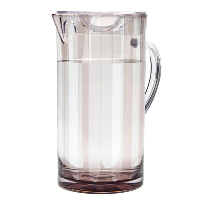 Set Jarra Acrílico Stoll Gris 2200 cc + 4 Vasos 430 cc