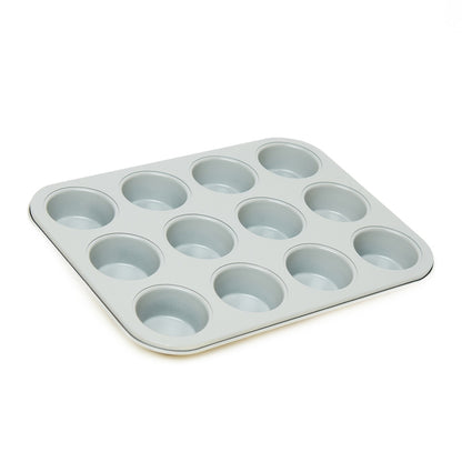 Muffin x 12 Antiadh 35x26.5x3cm gris