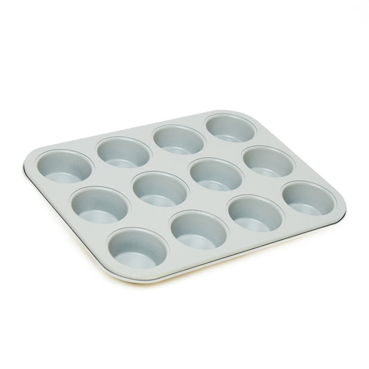 Muffin x 12 Antiadh 35x26.5x3cm gris