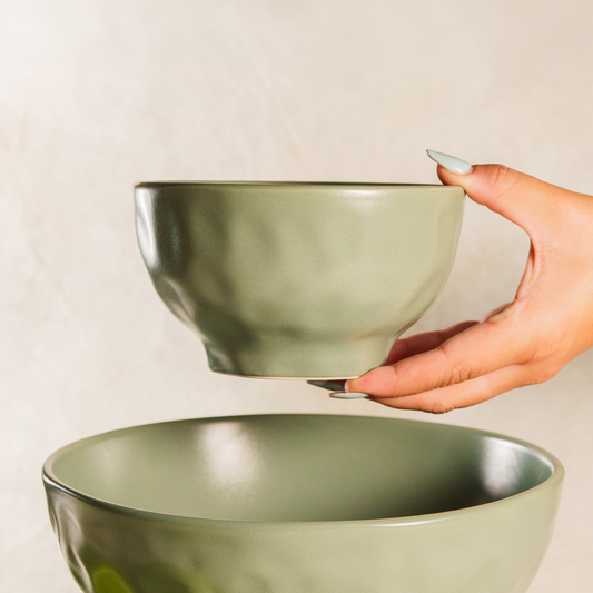 Bowl cerámica verde 15 cm