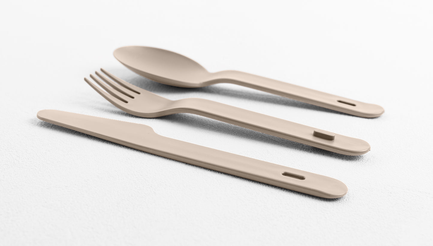 Bauletto Lunchbox M moka gris