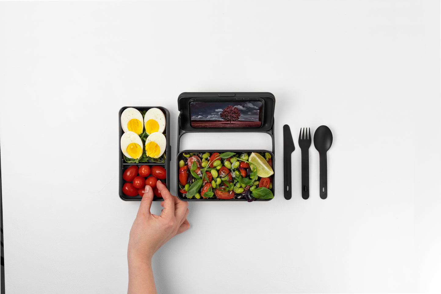 Bauletto Lunchbox M Negro