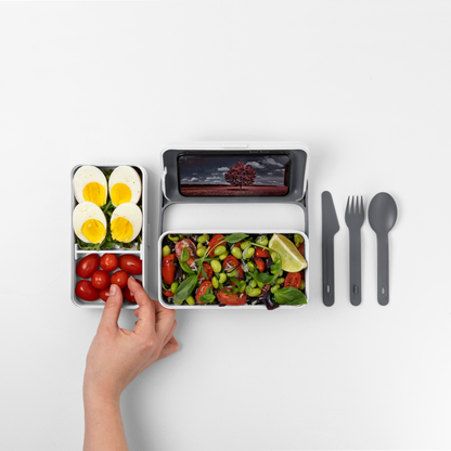 Bauletto Lunchbox M blanco