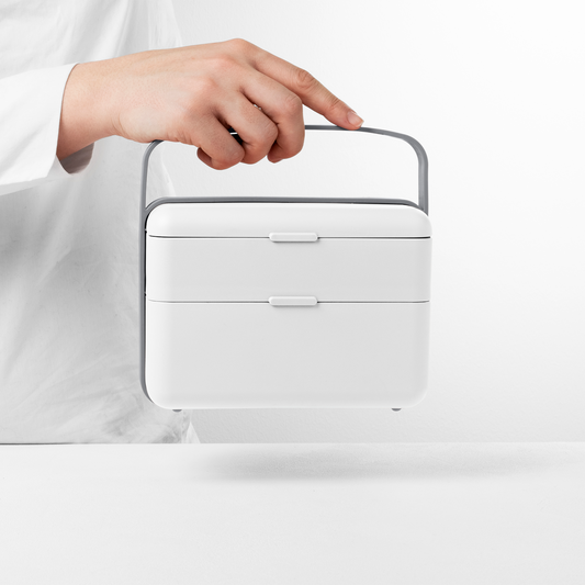 Bauletto Lunchbox M blanco