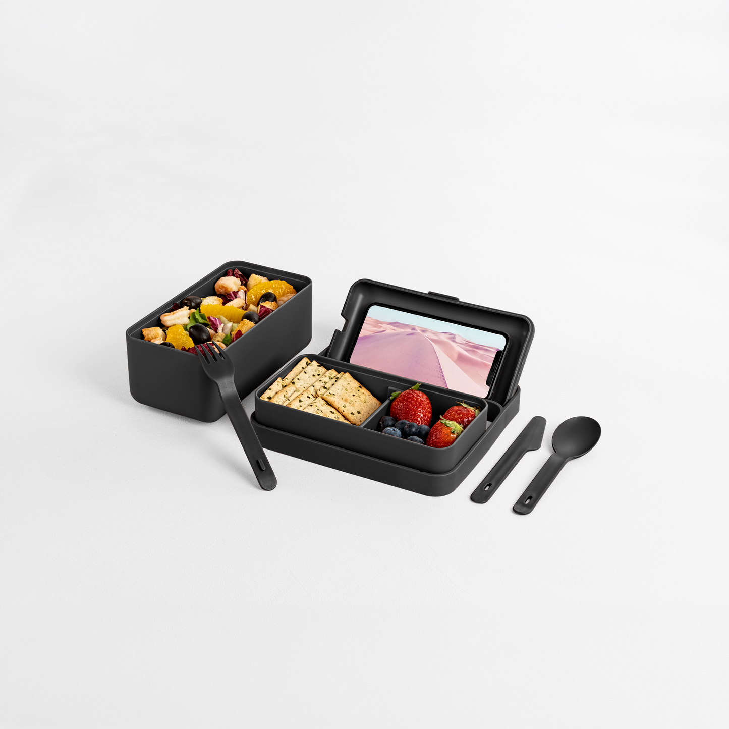 Bauletto Lunchbox M Negro