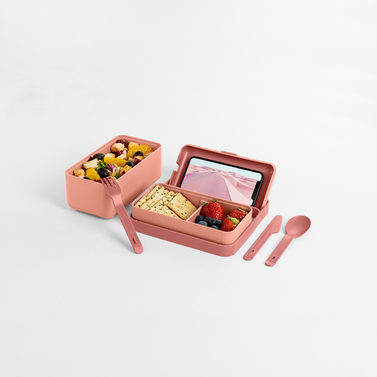 Bauletto Lunchbox M salmon