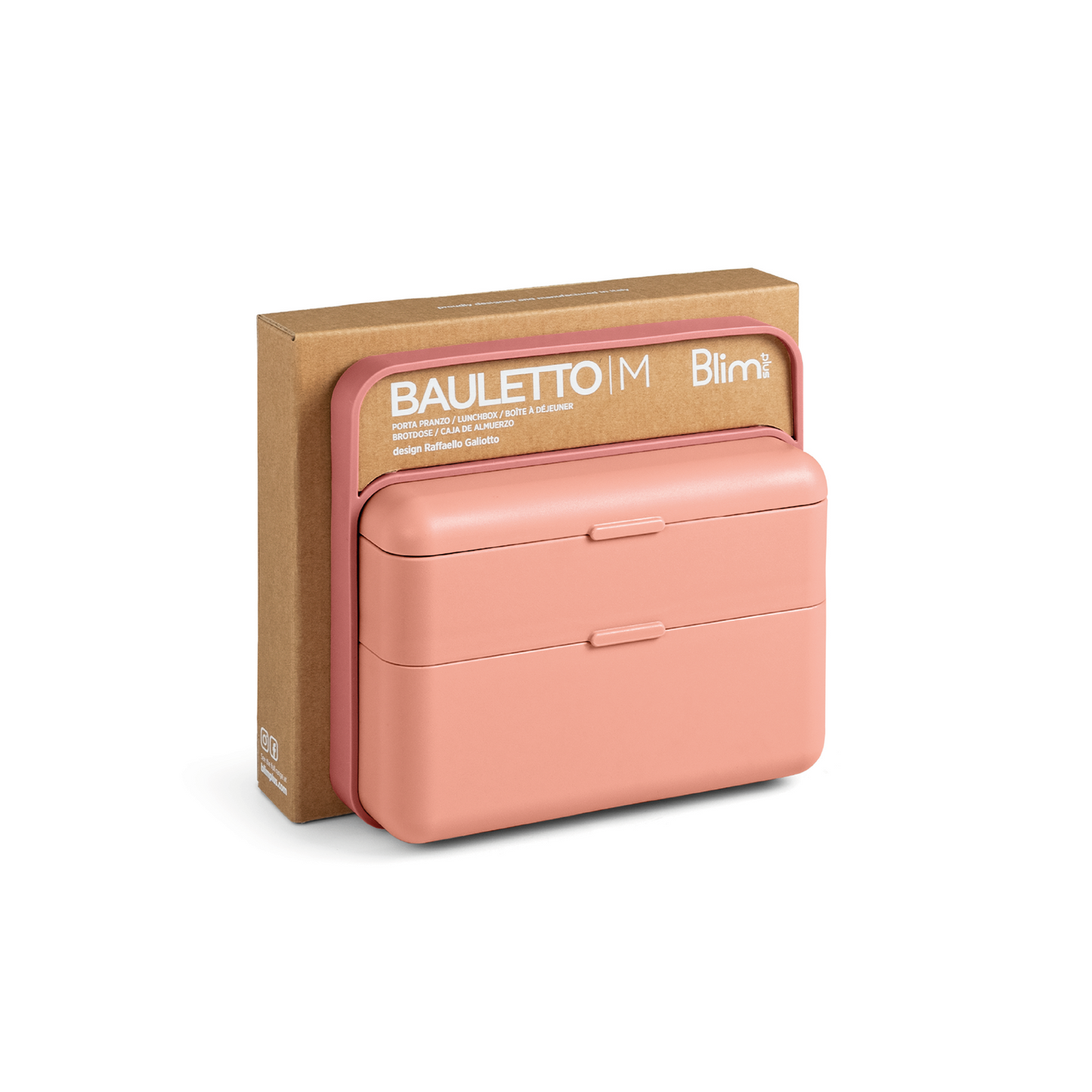 Bauletto Lunchbox M salmon