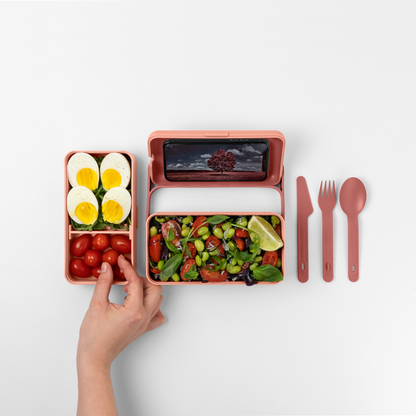 Bauletto Lunchbox M salmon