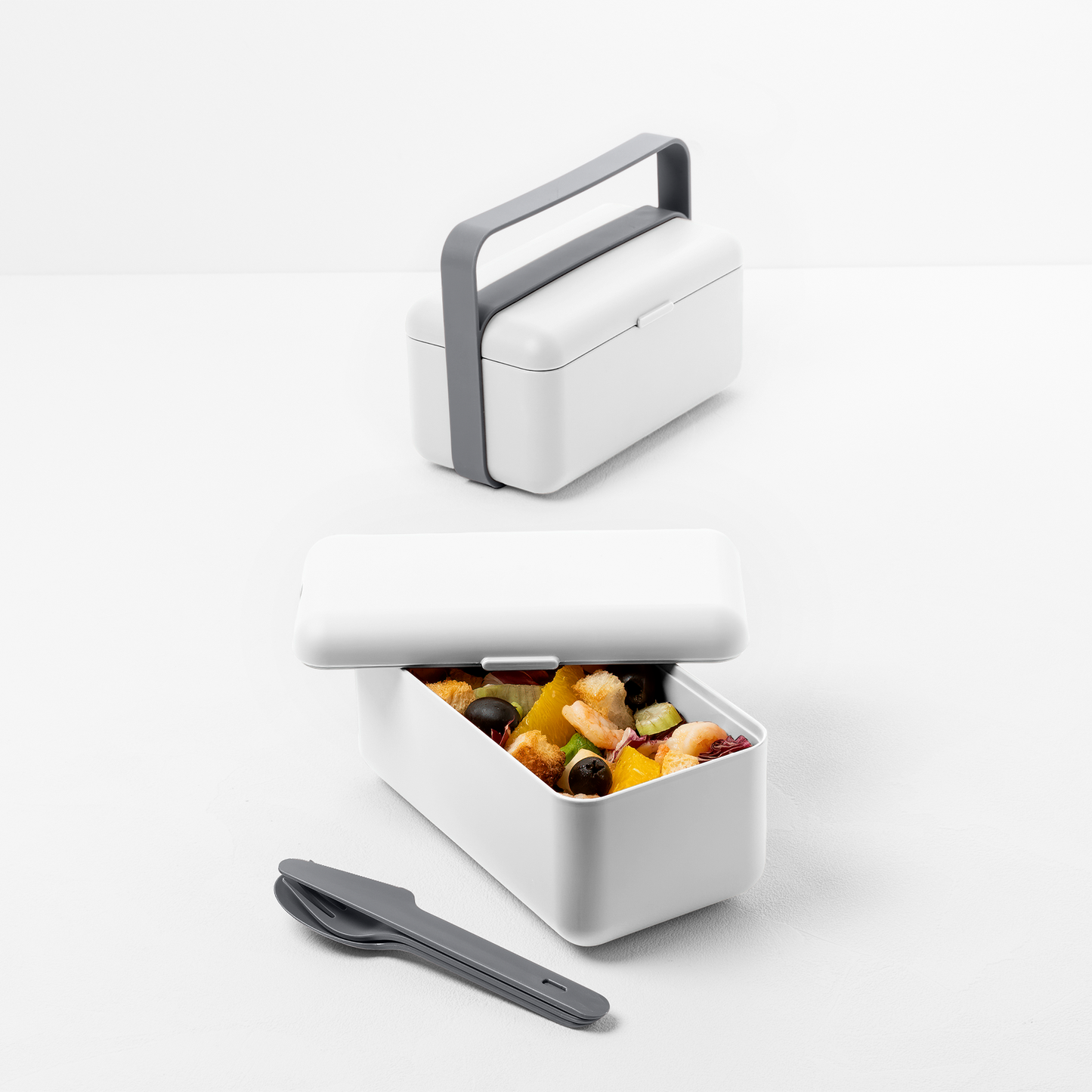 Bauletto Lunchbox S blanco