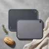 Set X2 Tablas De Cortar Cocina 35 Y 30 Cm Bicolor