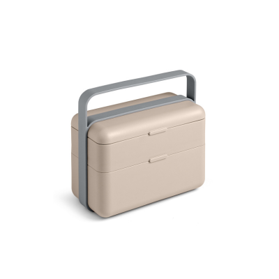 Bauletto Lunchbox M moka gris
