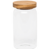 Frasco tapa Acacia 700ml 17cm