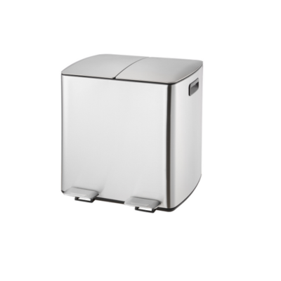 Cesto dos compart. p/reciclado 40L