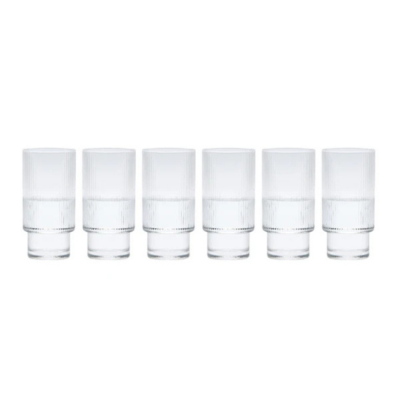 Set X6 Vasos Babilon Plusmarket De Cocina Con 360ml