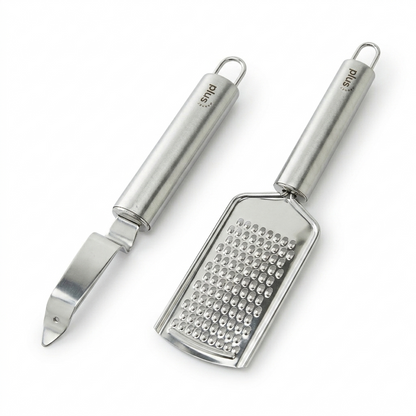Pelapapas premium + Rallador premium (Acero)