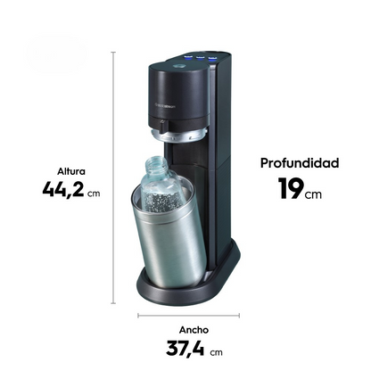 Máquina E-Duo SodaStream – Agua con gas en casa, sin esfuerzo
