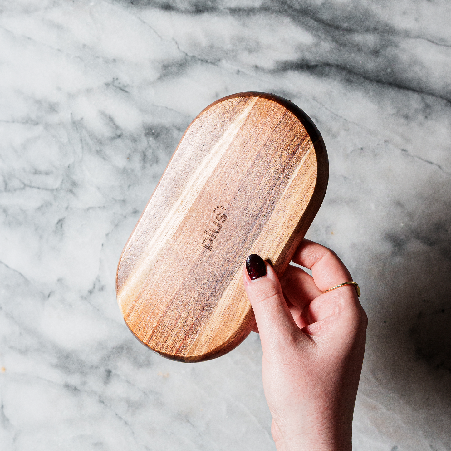 Bandeja acacia 19 x 11 cm