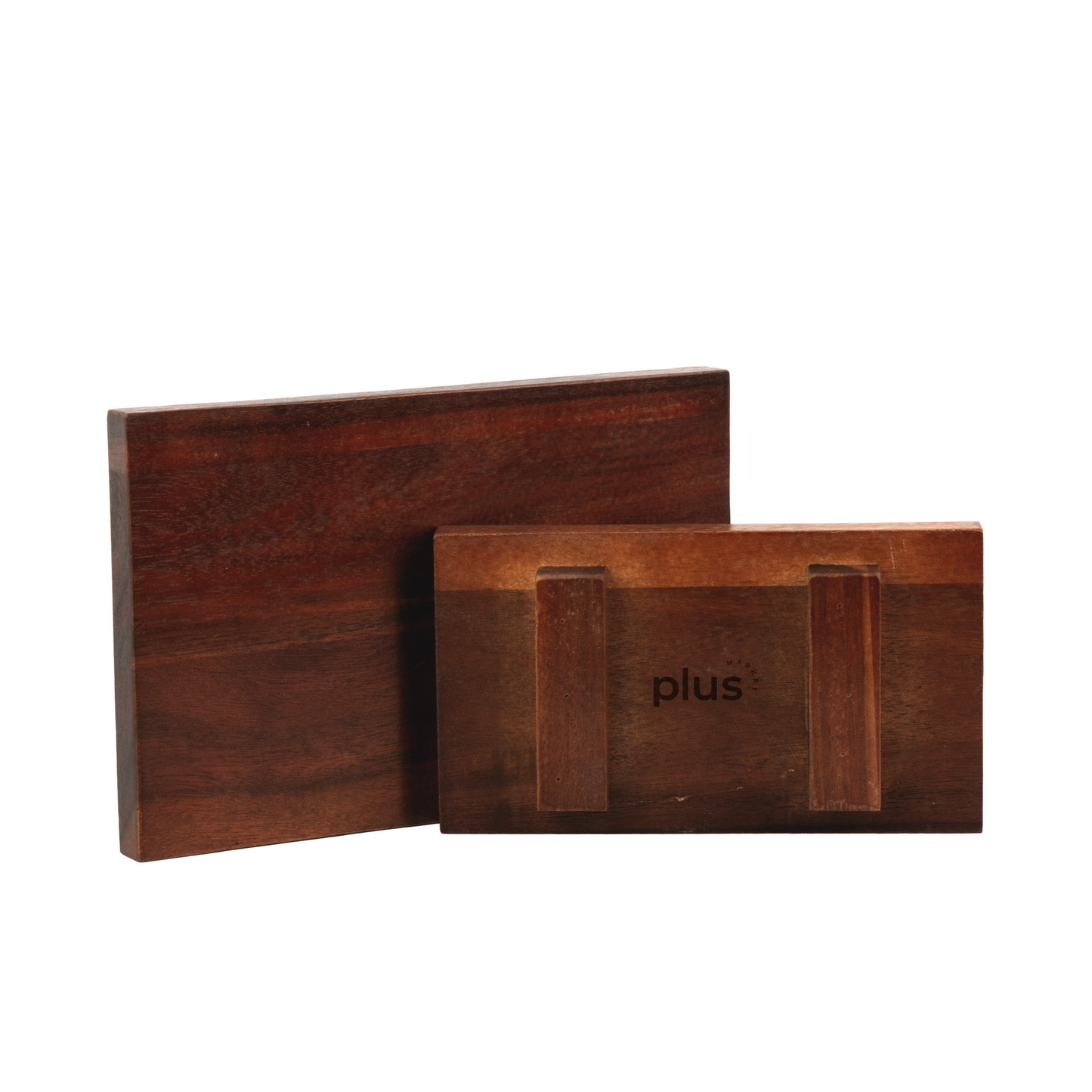 Tabla con pie acacia 16 x 9 cm