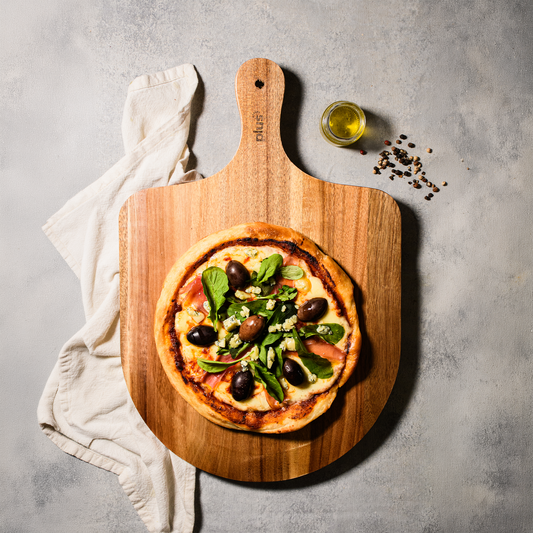 Tabla de pizza acacia