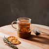 Taza doble vidrio cork