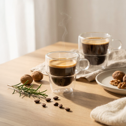 Taza de doble vidrio stack 120ml