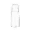 Jarra de vidrio + vaso
