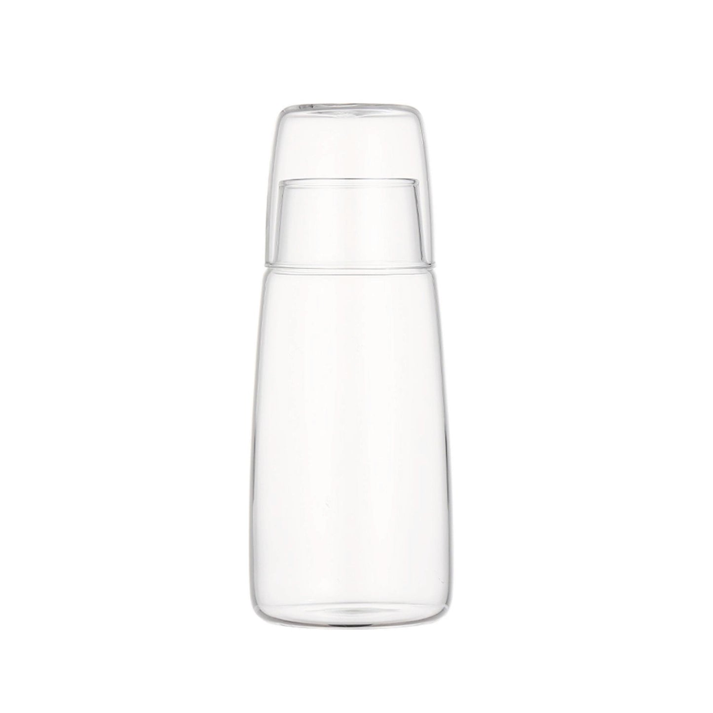 Jarra de vidrio + vaso