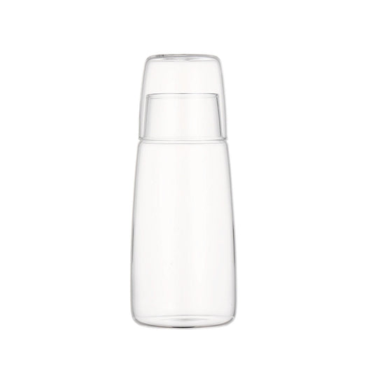 Jarra de vidrio + vaso