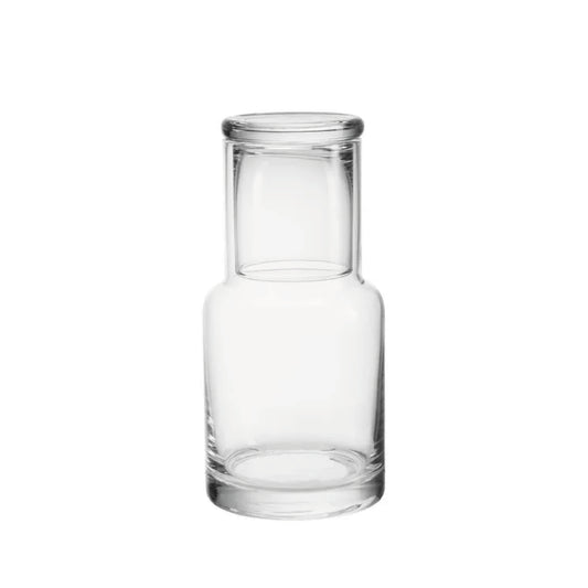 Jarra de vidrio + vaso