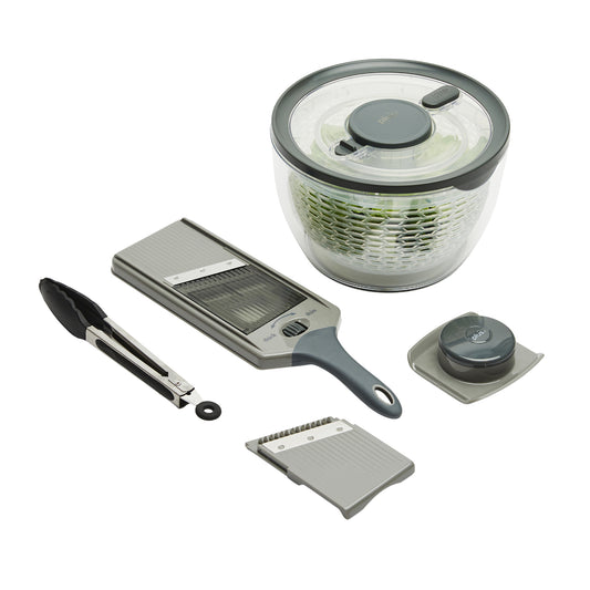 Combo Escurridor 5,5Lts + Mandolina + Pinza