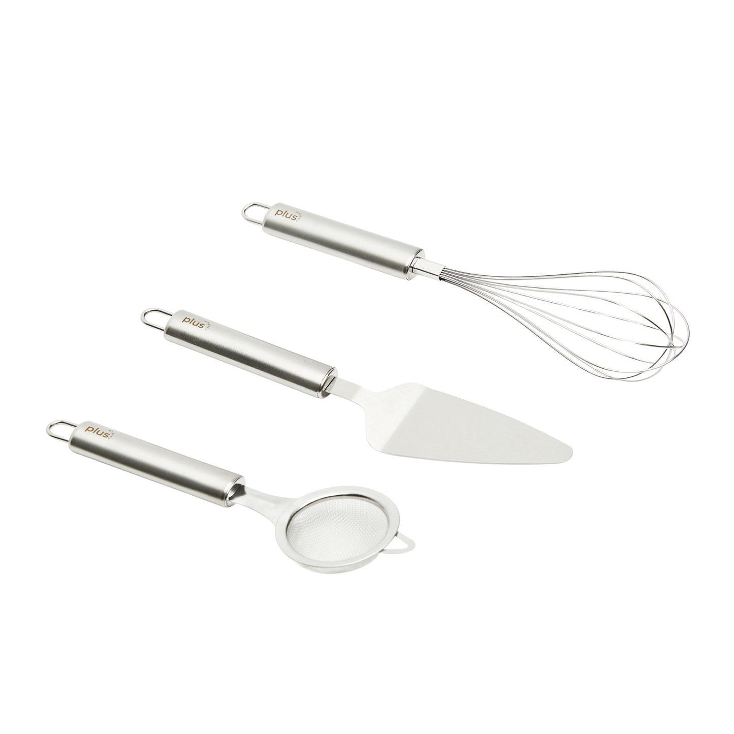 Set x3 Utensilios Premium de Acero Inoxidable